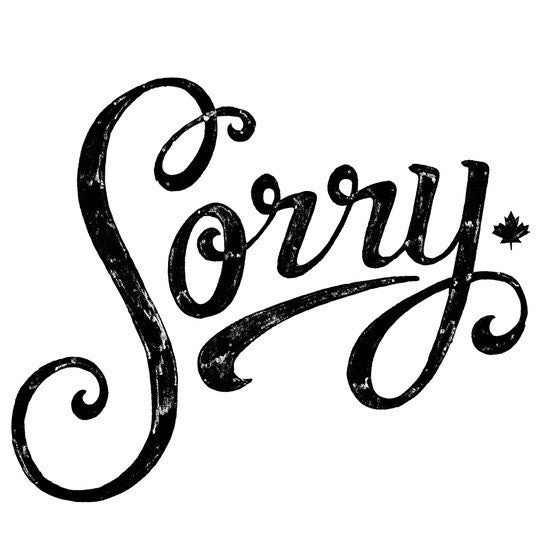 Sorry T-shirt