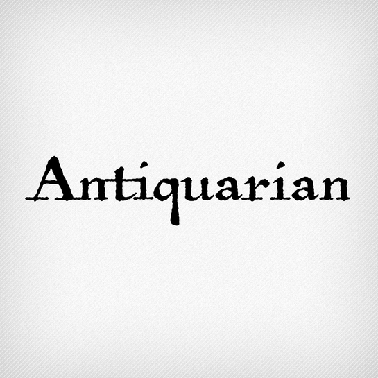 Antiquarian