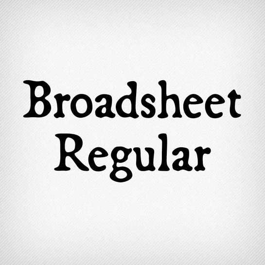Broadsheet